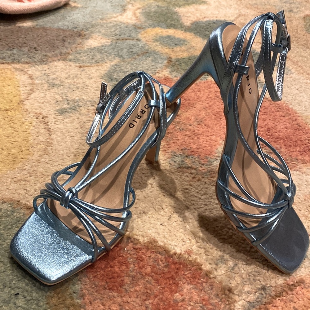 Torrid metallic heels
